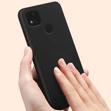 Cover nera Redmi 9c - Rovi skinny