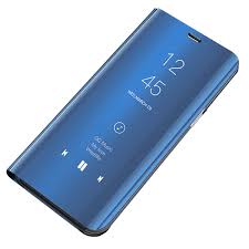 Custodia flip traslucente con funzione sleep Samsung S10 LITE 2019