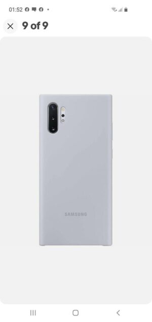 Cover silicone originale Samsung Note 10