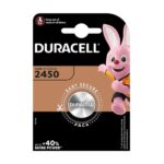 PILA BOTTONE LITIO DURACELL 2450 – BLISTER DA 1PZ