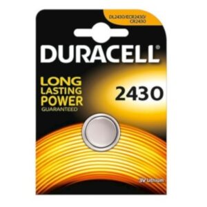 Pila a bottone al litio 3V - DURACELL CR2430 DU49