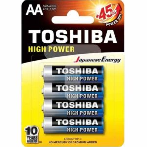 Pila Stilo Alkaline 4pz - Toshiba Lr6 B4 High Power