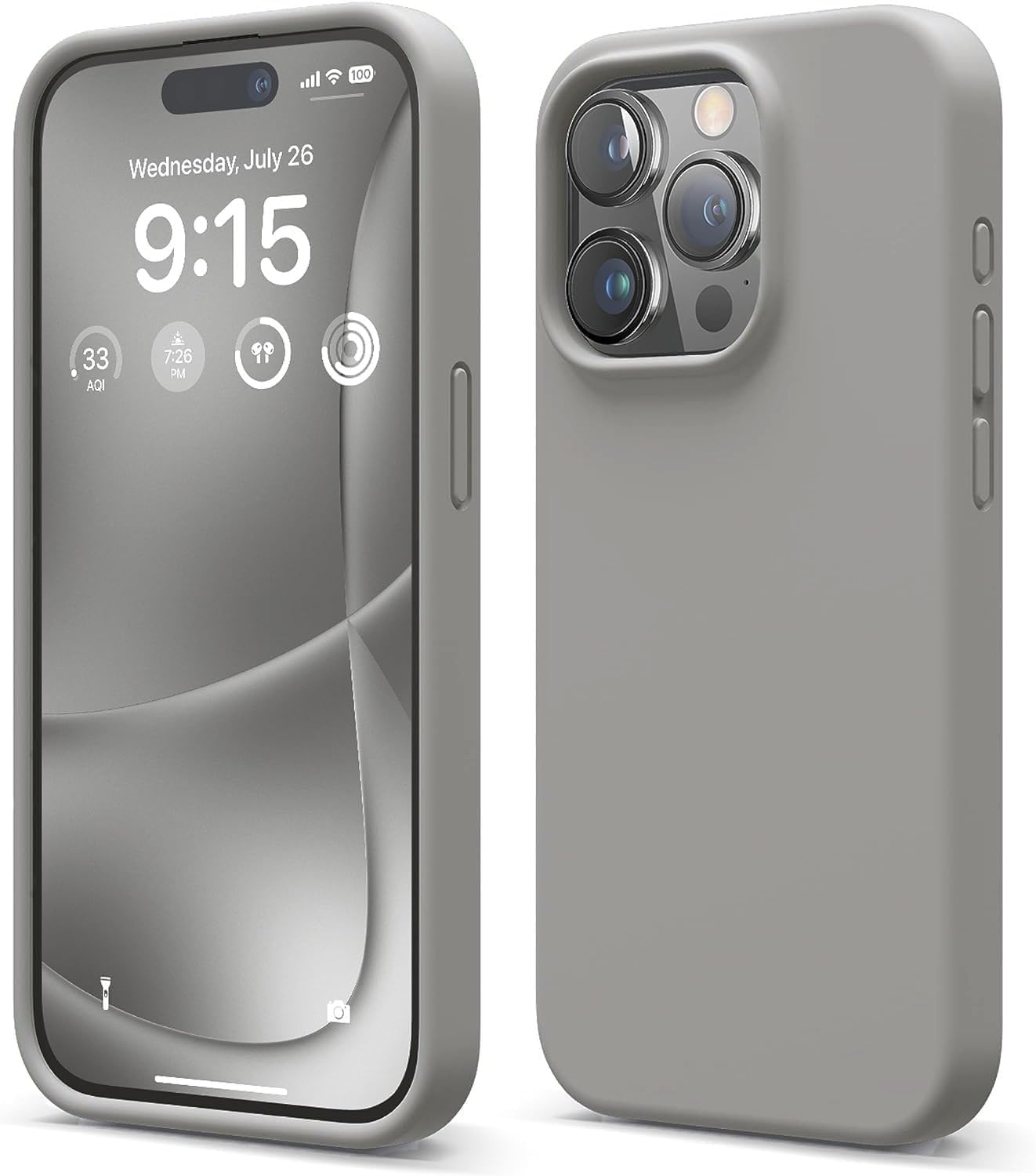 Cover grigia Iphone 12 Pro Max - Rovi colour