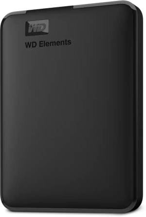 Hdd Hard disk Esterno 1Tb 2,5 Usb 3.0 - Western Digital WDBUZG0010BBK Elements