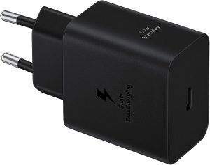 Samsung Caricabatteria Super Fast Charging 45W USB-C to USB-C, EP-T4511, Nero