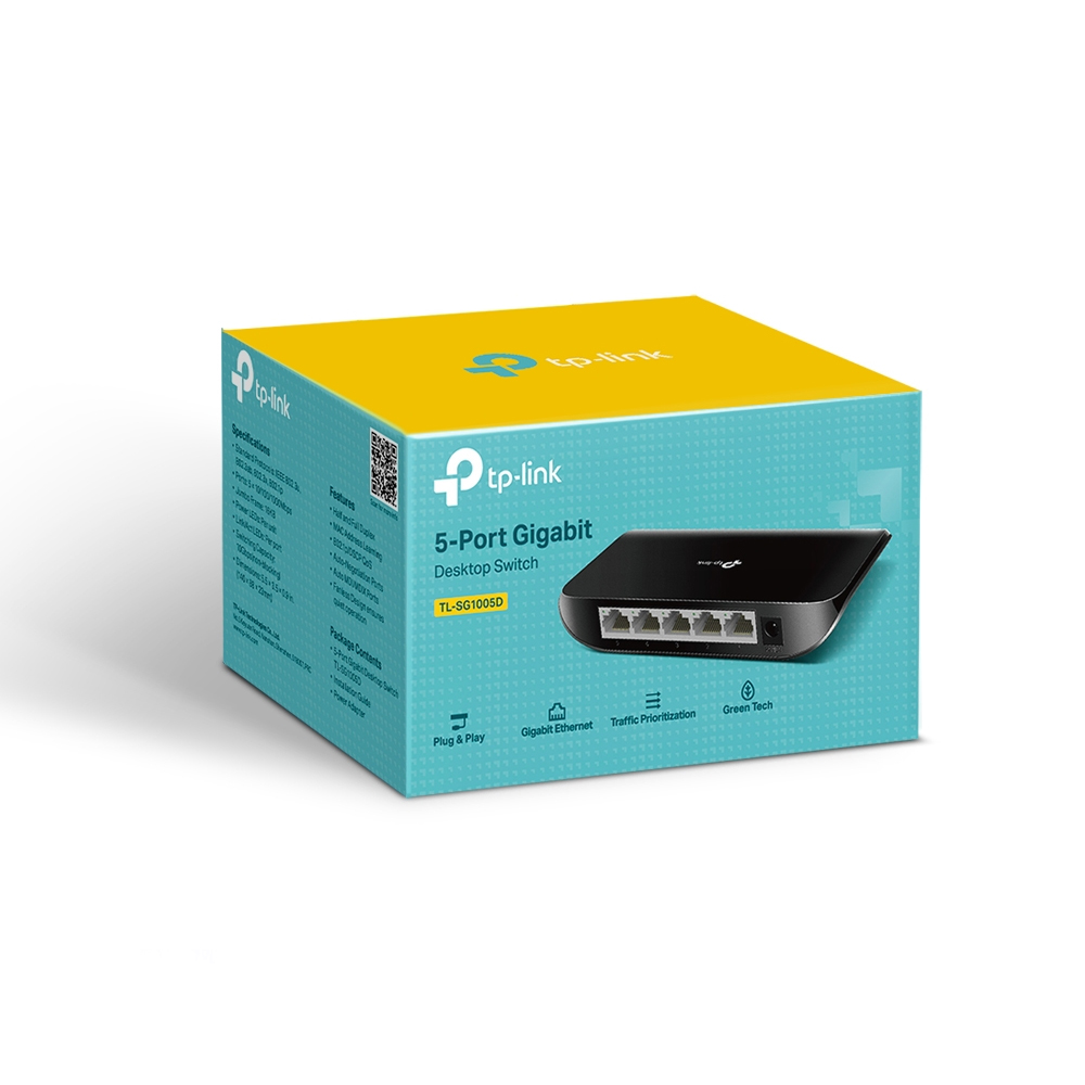 Tp-Link TL-SG1005D Switch Lan Ethernet - immagine 2