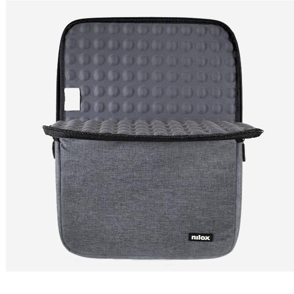 Custodia sleeve porta PC 15.6" - NILOX Tech NXSL15B - immagine 3