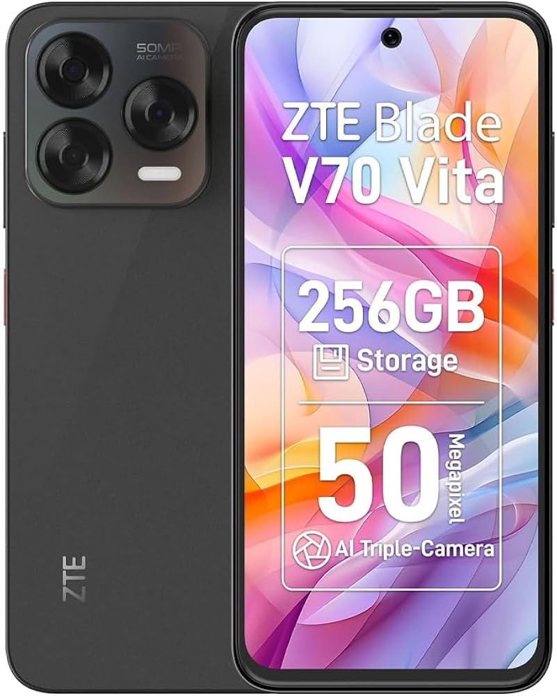 ZTE Blade V70 Vita, 8+256Gb, NFC, 50Mpx - stone gray
