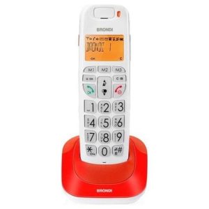 Cordless per anziani Brondi Bravo Bright - coral
