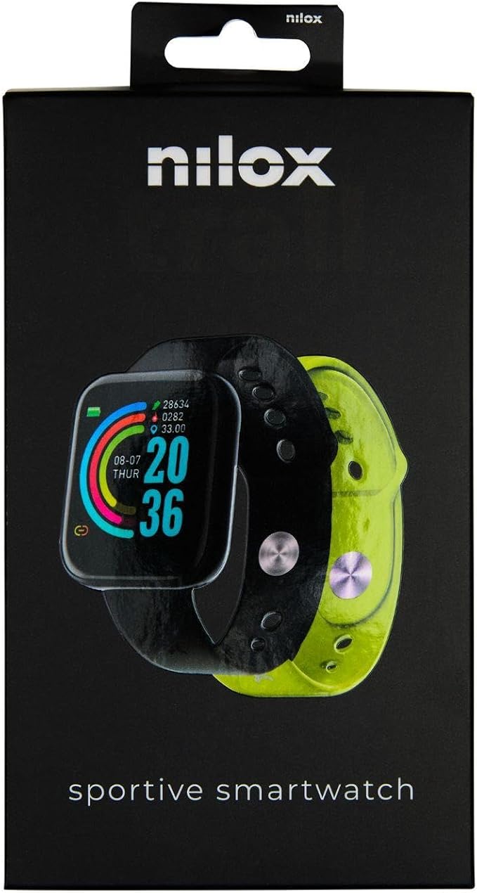 Smartwatch sportivo, 100 modalità sport, 2 cinturini - NILOX TrailBand - immagine 2