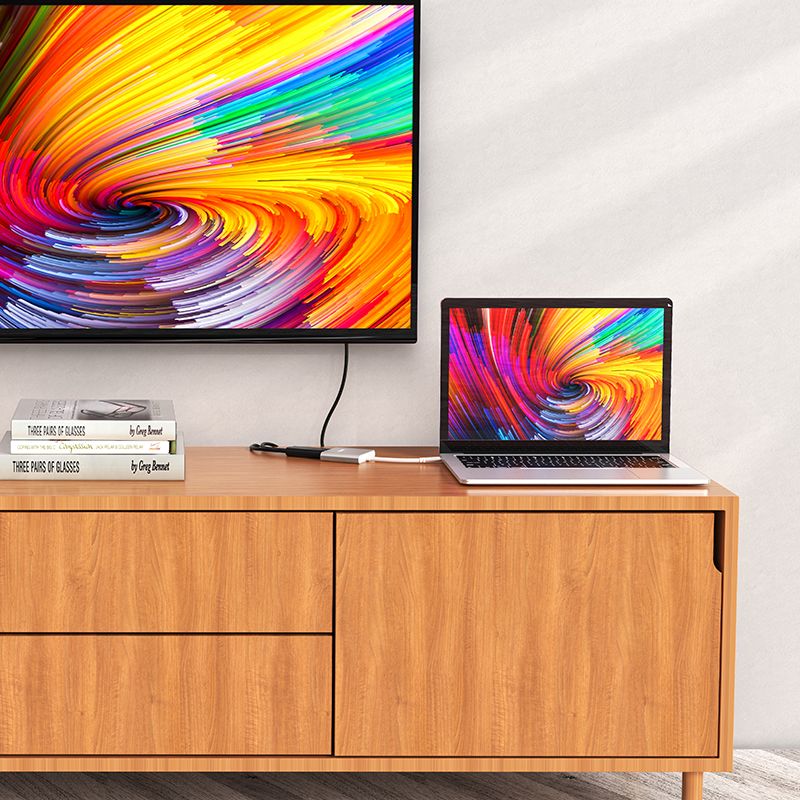 HUB convertitore multiporte da Usb-C a HDMI, Usb-A 3.0, Usb-c | HOCO HB14 - immagine 3