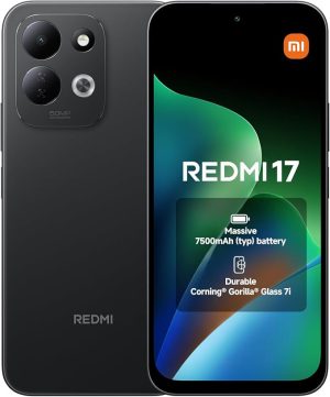 Xiaomi Redmi 17 8+128 GB , 50 MPx, NFC, 7500 mAh - black