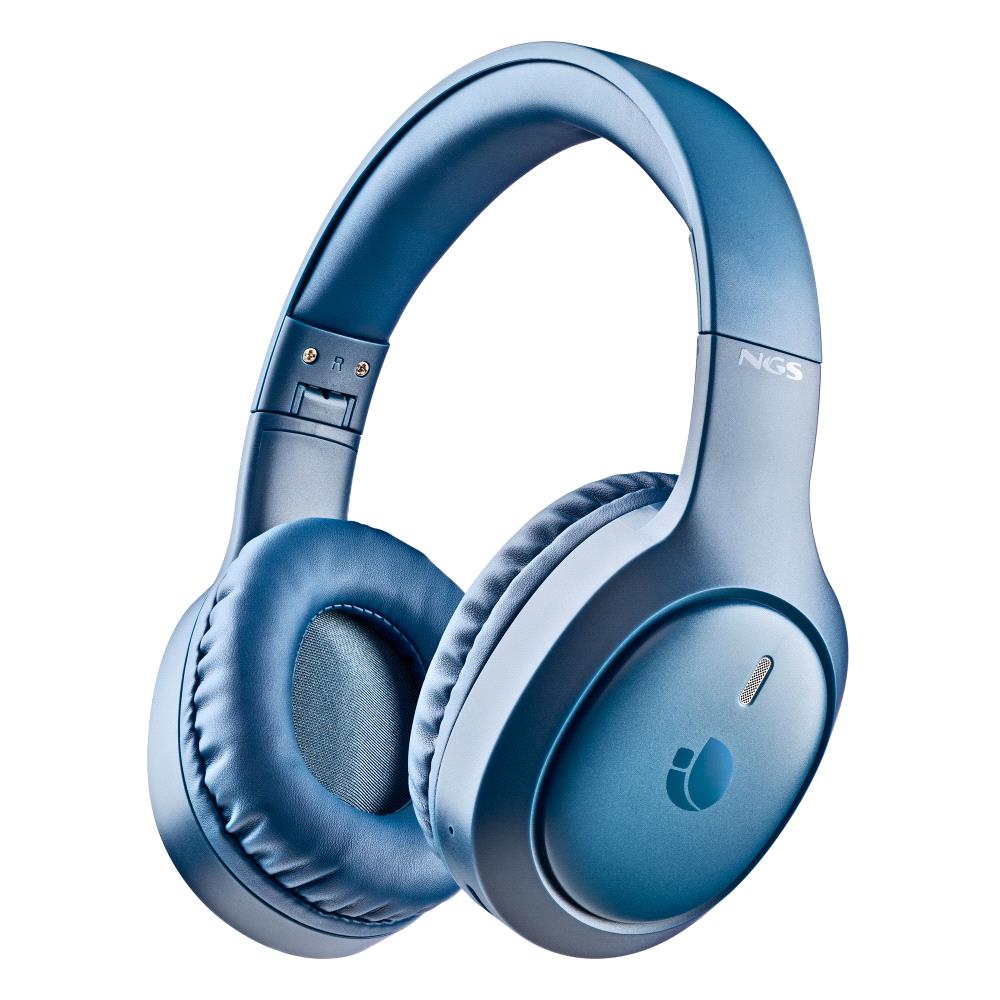 Cuffie Sovraurali Senza Fili wireless bluetooth pieghevoli - NGS ARTICA TEMPEST blue - immagine 4
