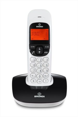 Cordless Brondi Nice Dect - nero / bianco