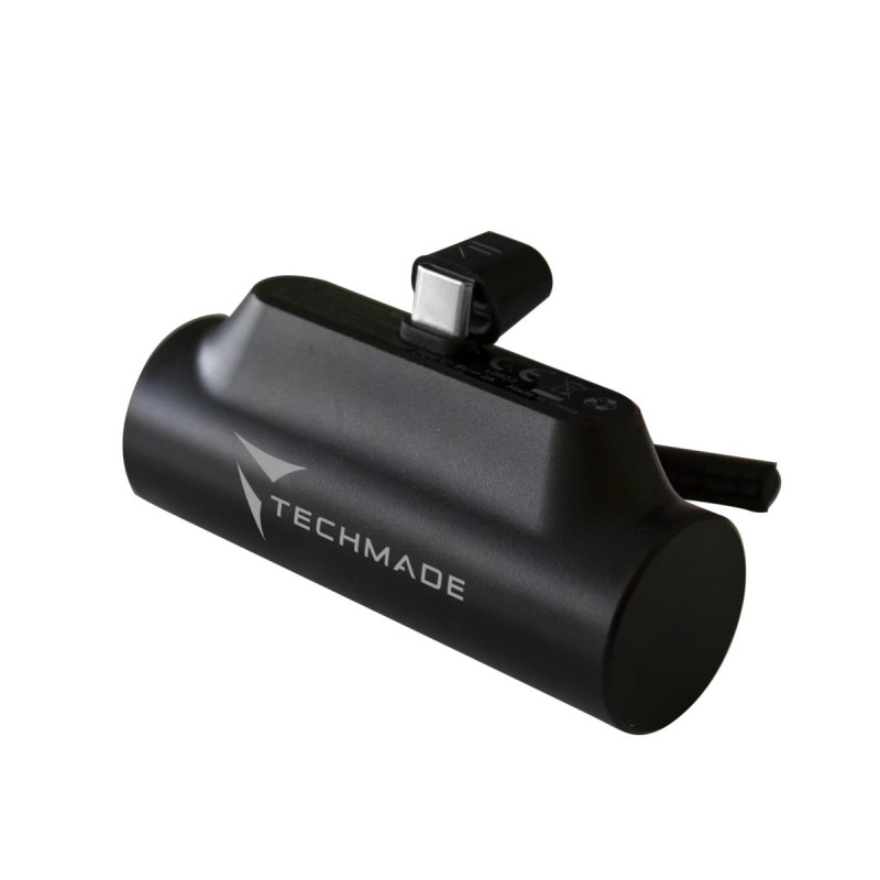 TECHMADE Power Bank 4500mAh, Ultra Compatto - Funzione stand - immagine 2