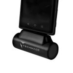 TECHMADE Power Bank 4500mAh, Ultra Compatto - Funzione stand